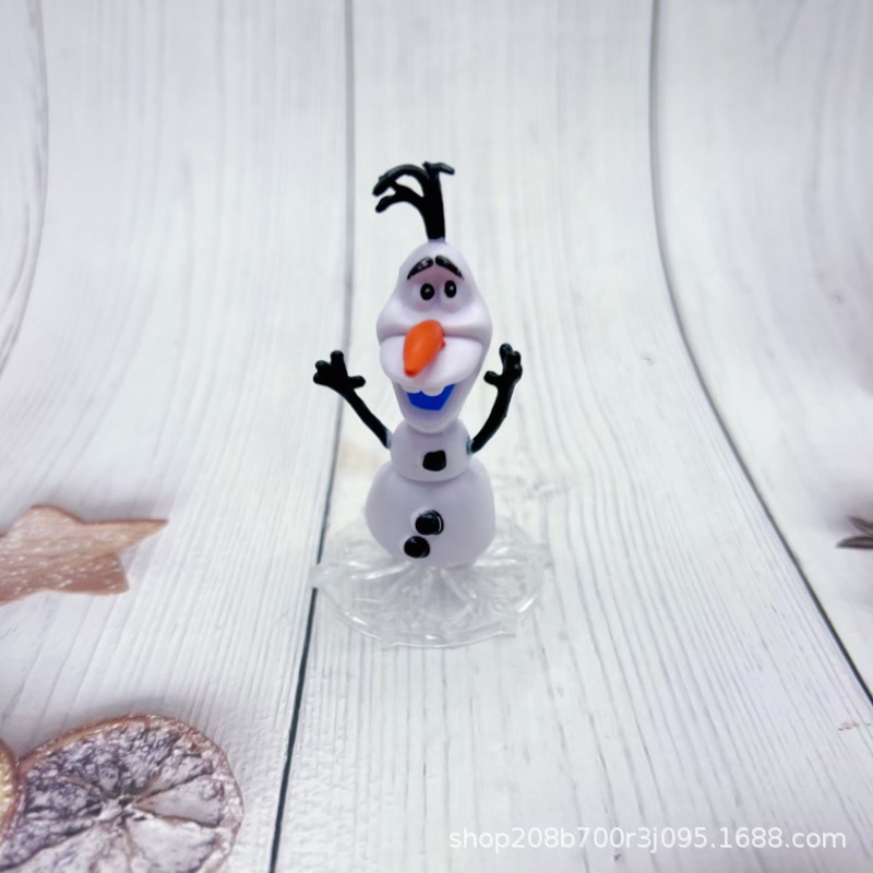 Nieve hielo Elsa Anna muñeca Elsa princesa Elsa modelo hecho a mano pastel horneado decoración regalos