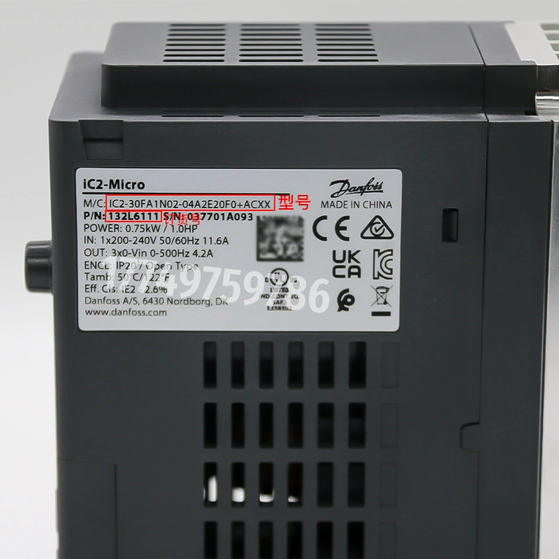 Новый Danfoss iC2-30FA3N04-23A0E20F4+ACBC вентилятор и тип помпы