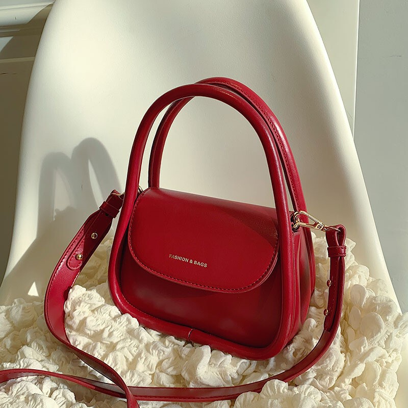 Small Handbag for Women 2026 New Trendy High-End Stylish Shoulder Bag Retro Crossbody Women's Small Square Bag