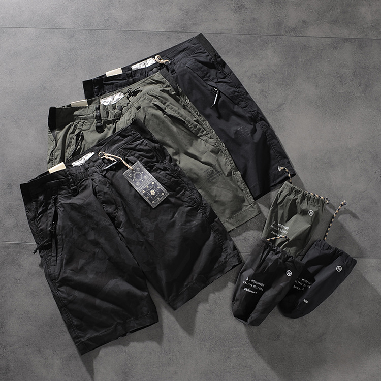 DEESMANCE and CO Spring/Summer New American Comfort Camouflage Men's Casual Pants 5-Point Pants 286 31