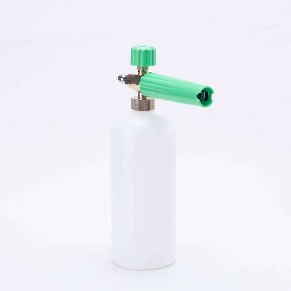 Direct from the manufacturer: green and pink foam pot, high-pressure car wash water gun, PA pot, 1000ml fan-shaped foam spray pot
