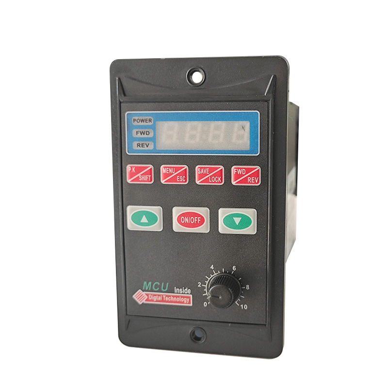 MCU小型简易变频器单相220V转三相220V电机200/400/750W小功率