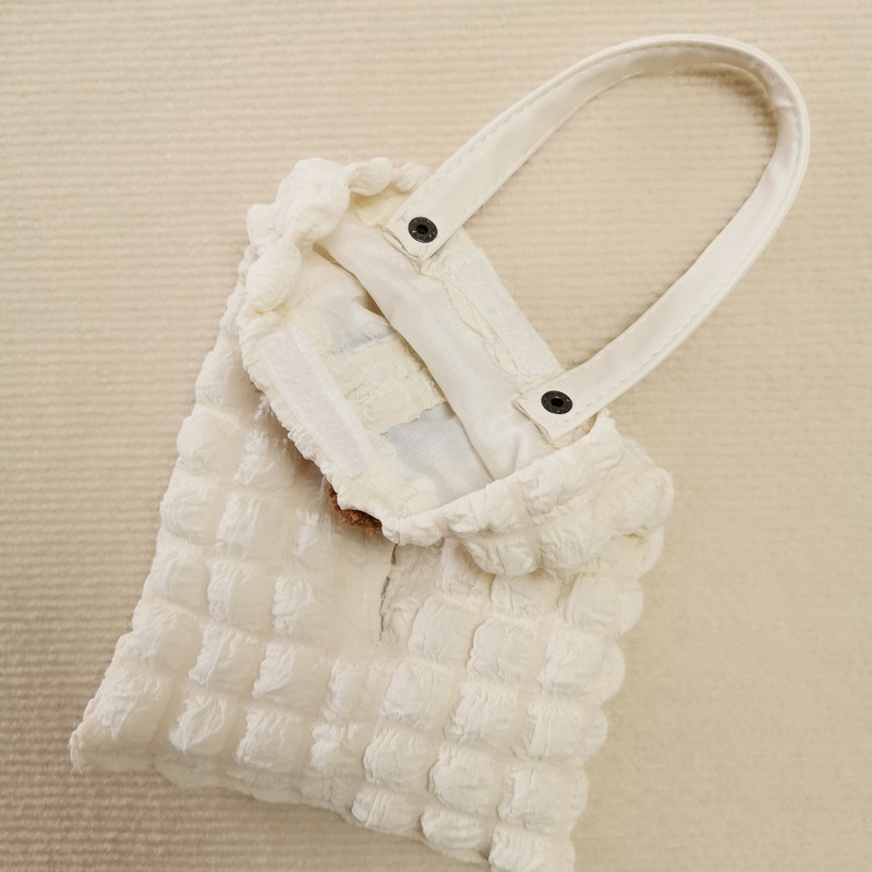Korean-style cute bear tissue box cover for car seat backs, suitable for babies and children