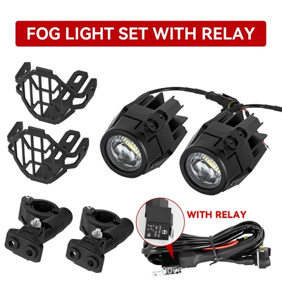 BMW R1200GS 1250GS ADV with – Motorcycle headlights, headlights - complete-set-of-spotlights