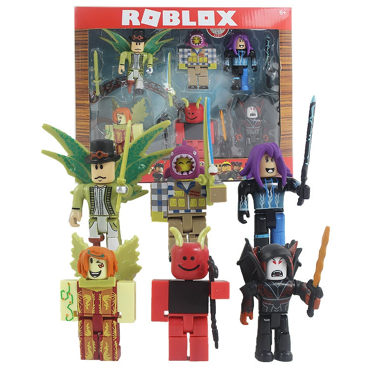 Новое кросс-региональное изделие ROBLOX 2,5-3 дюйма виртуальная кукла мультит 스타일