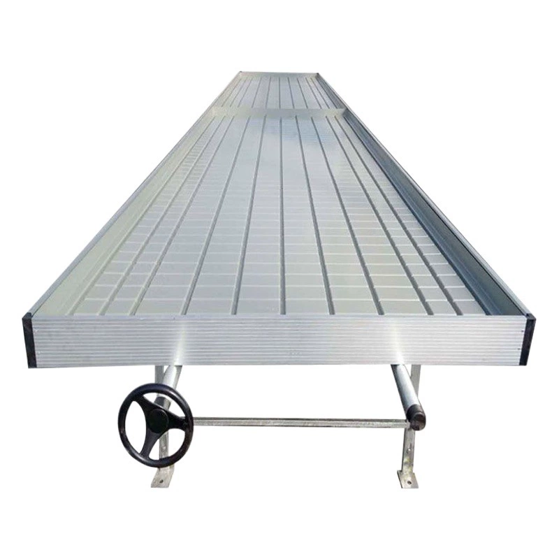 Гидропонная автоматическая система полива для рассады, рама из алюминиевого сплава, оцинкованное основание, антикоррозийная и антигрибковая, для выращивания рассады методом приливного полива.