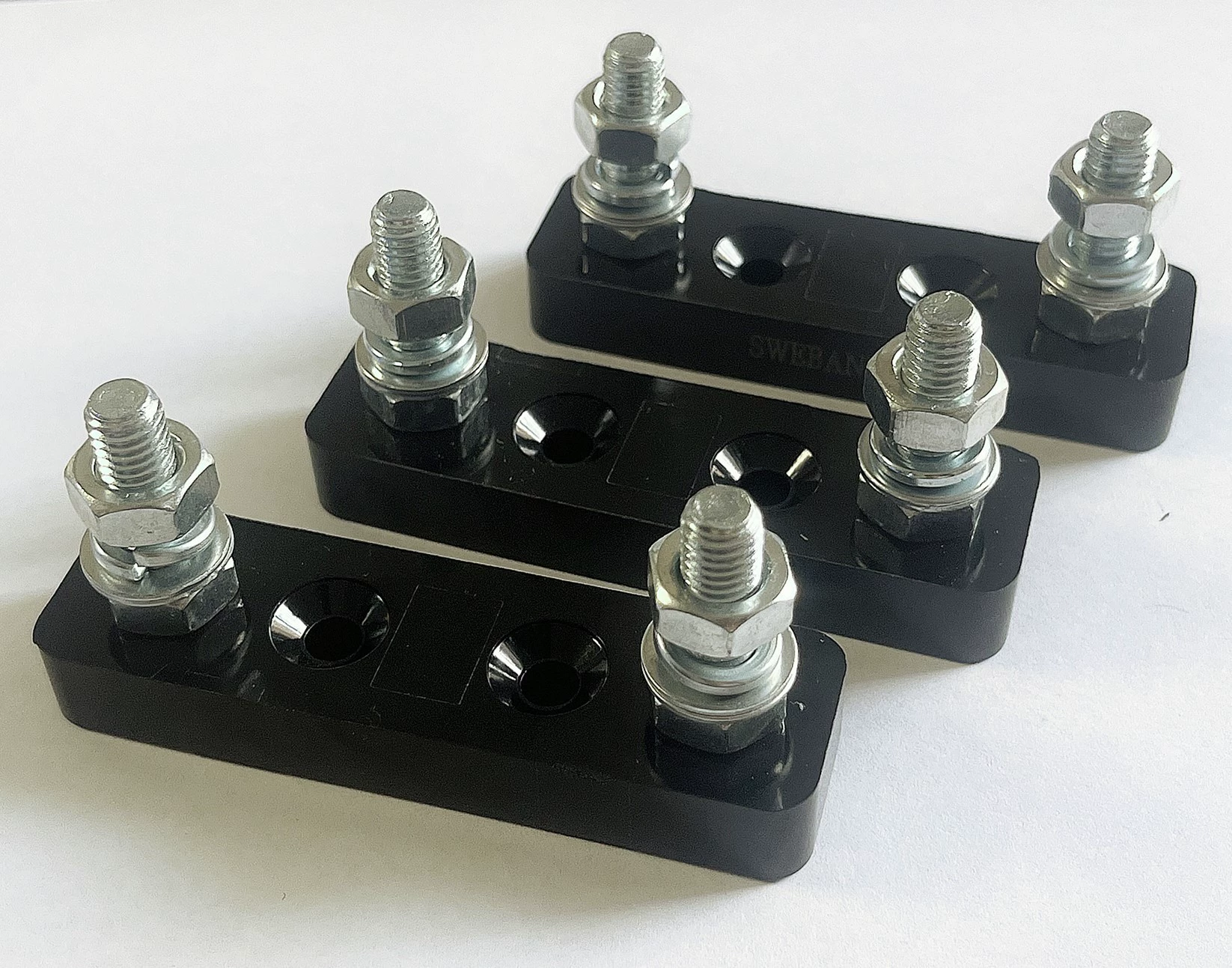 Плоская коробка патрона предохранителя части взрывателя/АНЛ/Полностью прозрачная коробка держателя/прозрачное дно черноты крышки/основание черноты