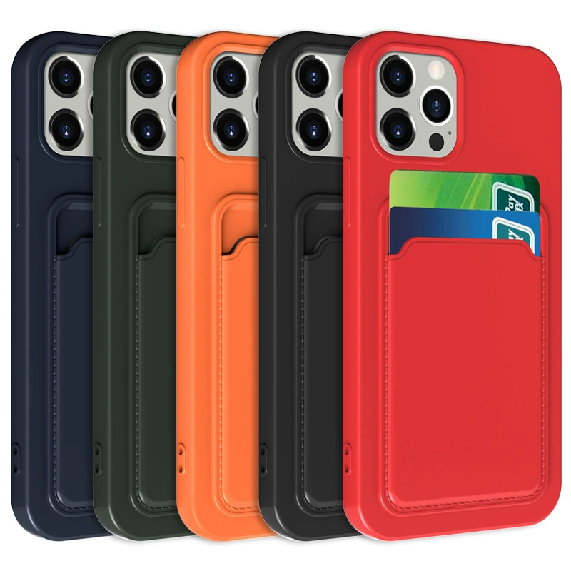 Apple, совместимый держатель для карт, чехол для телефона, iPhone 13, матовый защитный чехол, iphone, 14promax