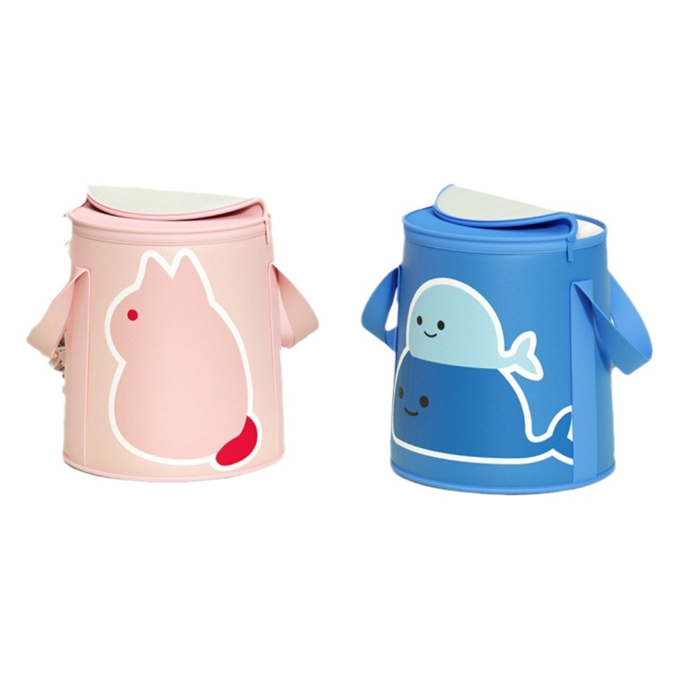 Foldable foot bath bag foot bath deep bucket over calf dormitory fumigation foot bath home portable foot bath artifact