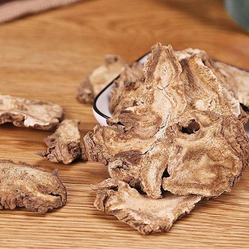 Dried Du Huo Angelica Pubescens Root Slices 100g Jar Traditional Chinese Herb for Decoction and Soup overview