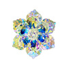 High-end crystal, elegant brooch, pin lapel pin, suit, accessory, 2023 collection, flowered