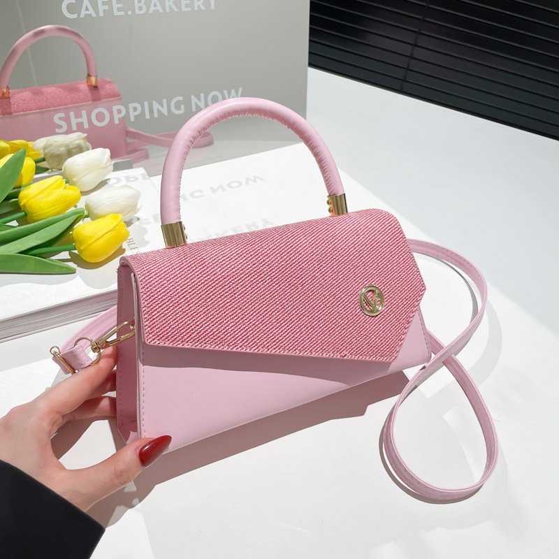 Simple Women's Bag 2026 Summer New Style Diamond-Encrusted Fashion Handbag High-End Crossbody Small Square Bag for Women with Elegant Temperament