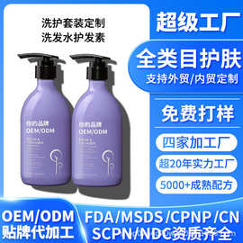 外贸定制氨基酸香氛洗发水护发素持久留香控油去屑止痒洗发露