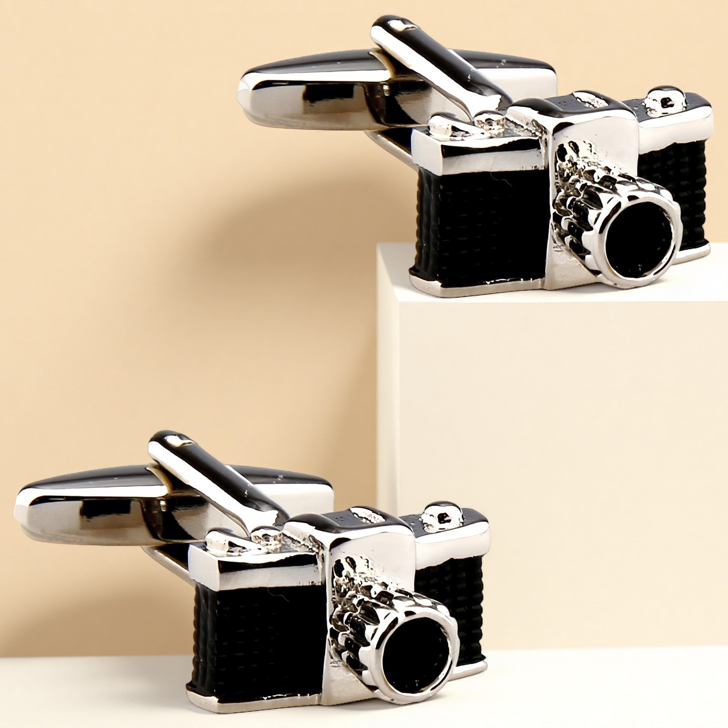 Tang Zegang French Cuff Links Men's Cuff Studs Genuine Set Men's Cuff Shirt Button 169 Lycra Camera