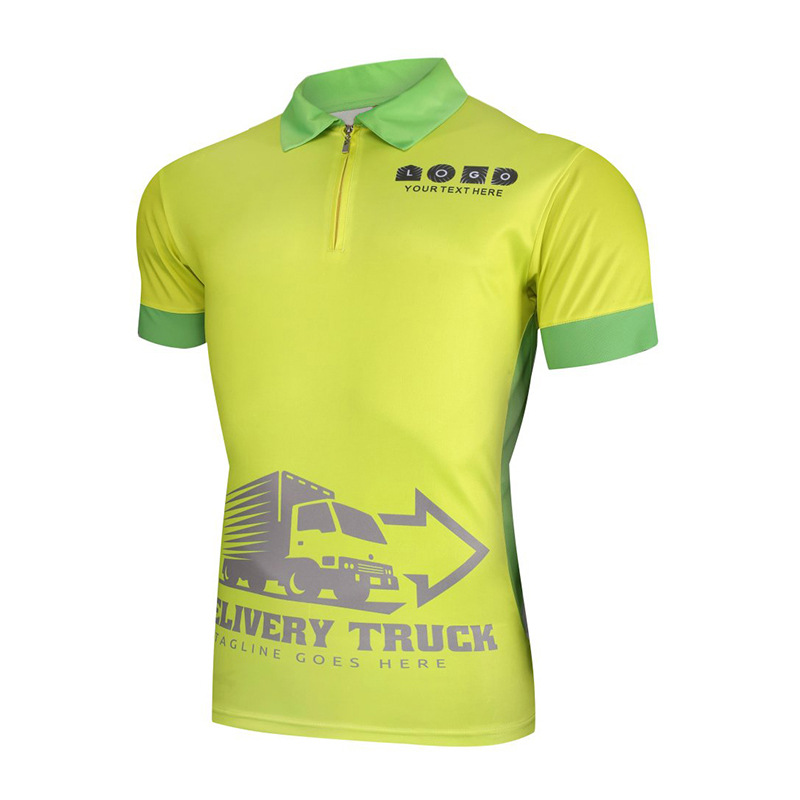 Europa y los Estados Unidos de tamaño grande personalizado polo camiseta de sublimación caliente impresión digital polo camiseta de motocicleta camiseta de collar personalizada