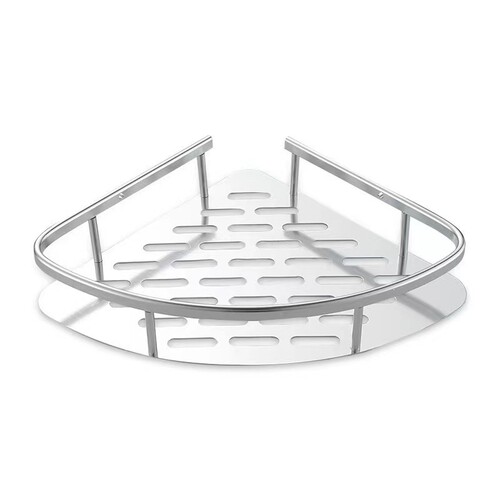 Hanging Triangular Rectangular Storage Shelf for Bathroom, Toilet, Washroom, Kitchen Without Drilling