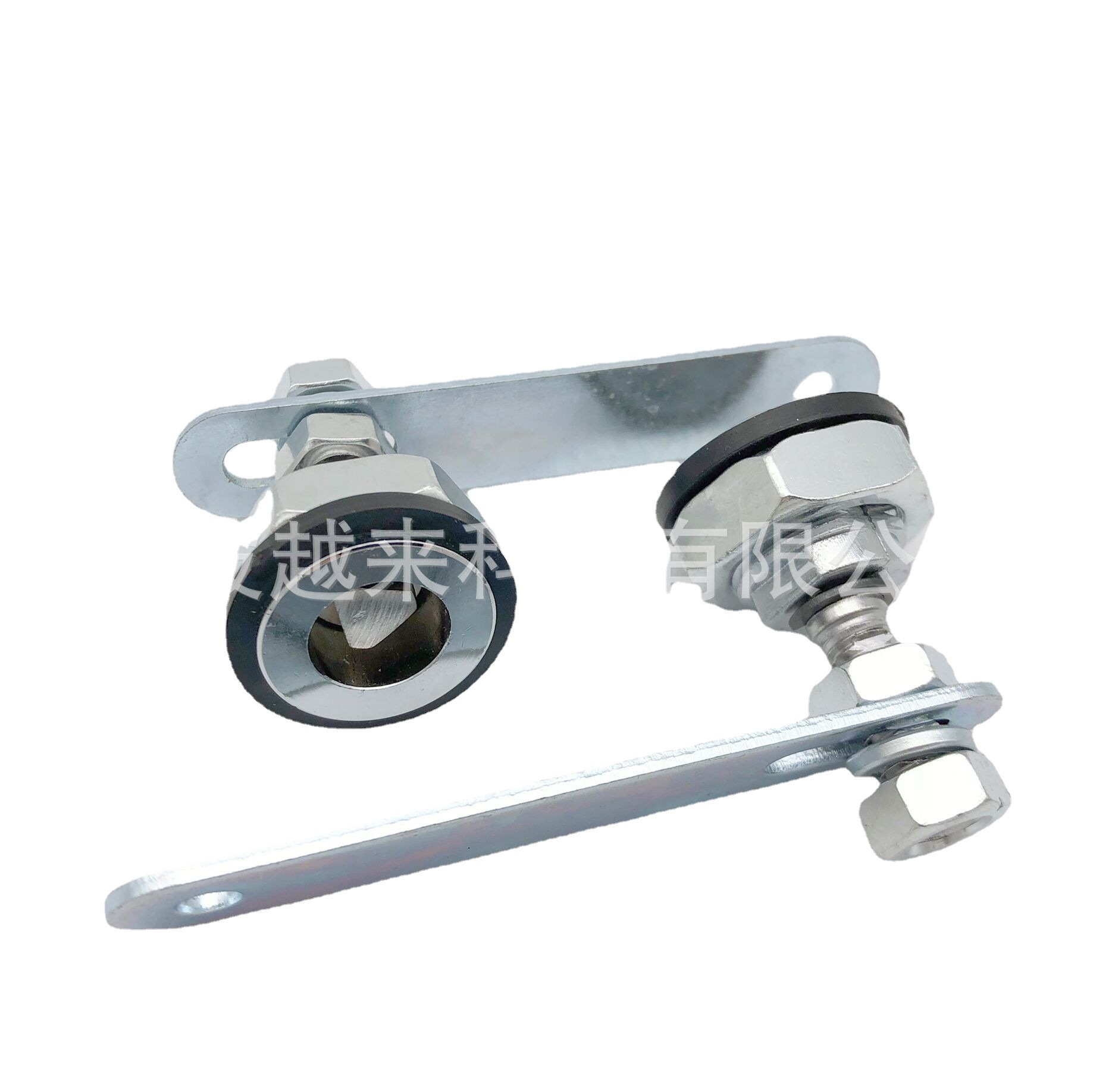 电梯门厅三角锁广日电梯三角锁门锁铁板长度90mm锌合金压铸厂家