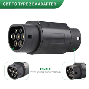 Doldurma Dirəyi Adapteri Milli Standartdan Avropa Standartına 16A 32A Gbt-Type2