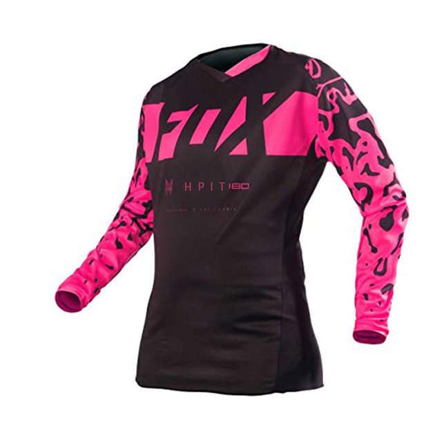 FOX Women's Riding Suit Off-road Mountain Bike Suit Motorcycle Downhill Suit Shirt Women Sweatshirt T-Shirt Top