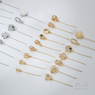 ����ɫ14K����ᘵ����ۈԿ��Lᘿ�ţ�ǿ׹��ӿ�diy���Ʒ����