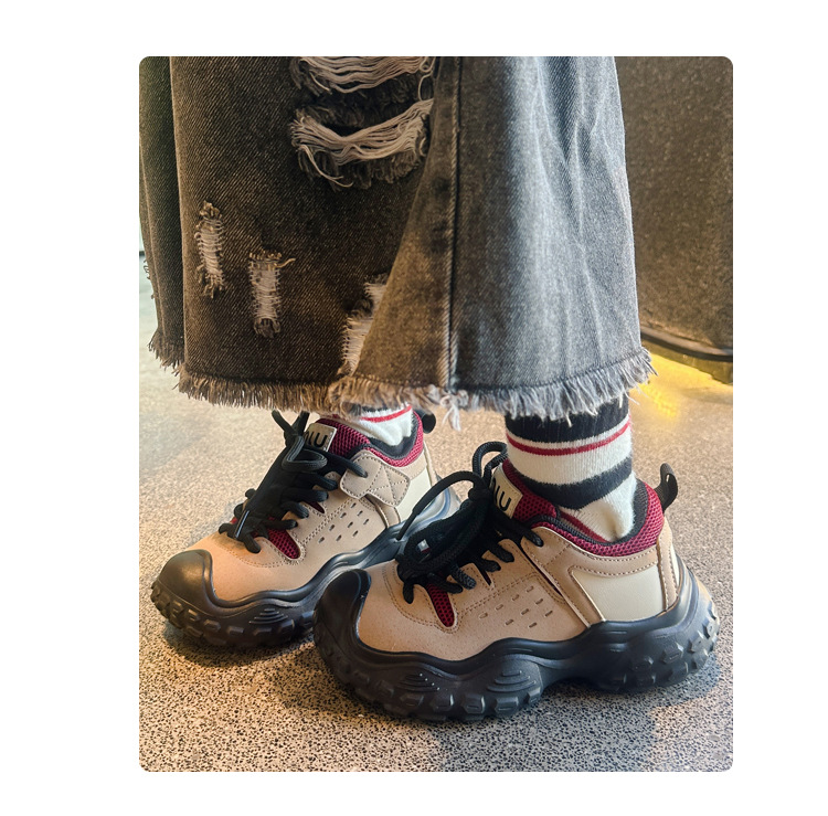 Jungen 2024 Frühling und Herbst Bergsteigen Weiche Sohlen Anti-Rutsch Weibliche Baby Sport Mode Kinder Casual Single_voghion.com