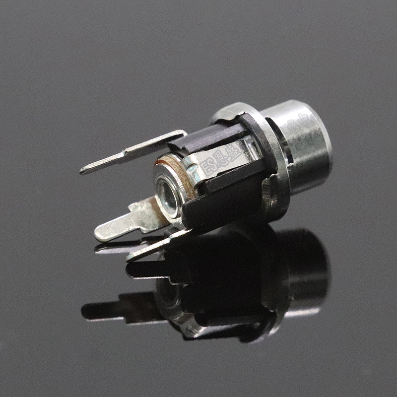 恩盛电子直销DC-025M电源插座5.5*2.1母座DC025M金属直流电源插座