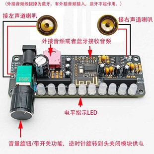 PAM8406���Ű�DIYС����5W�p�����w5V���{���ƽָʾ ���|��