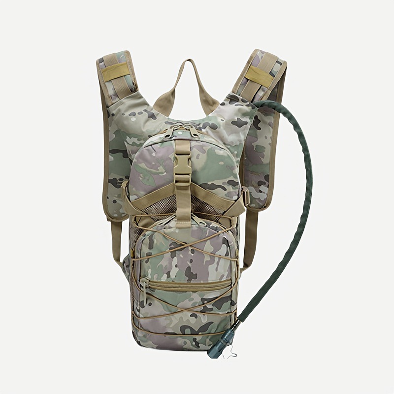 Mochila de Senderismo Deportiva para Exteriores de 6.6 galones, Camuflaje, 2 Piezas/Juego
