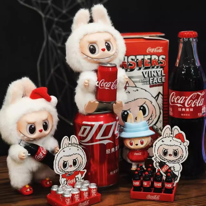 ラブコーラビニールフェイスシリーズブラインドボックスラブハートマカロンぬいぐるみペンダントおもちゃ|undefined