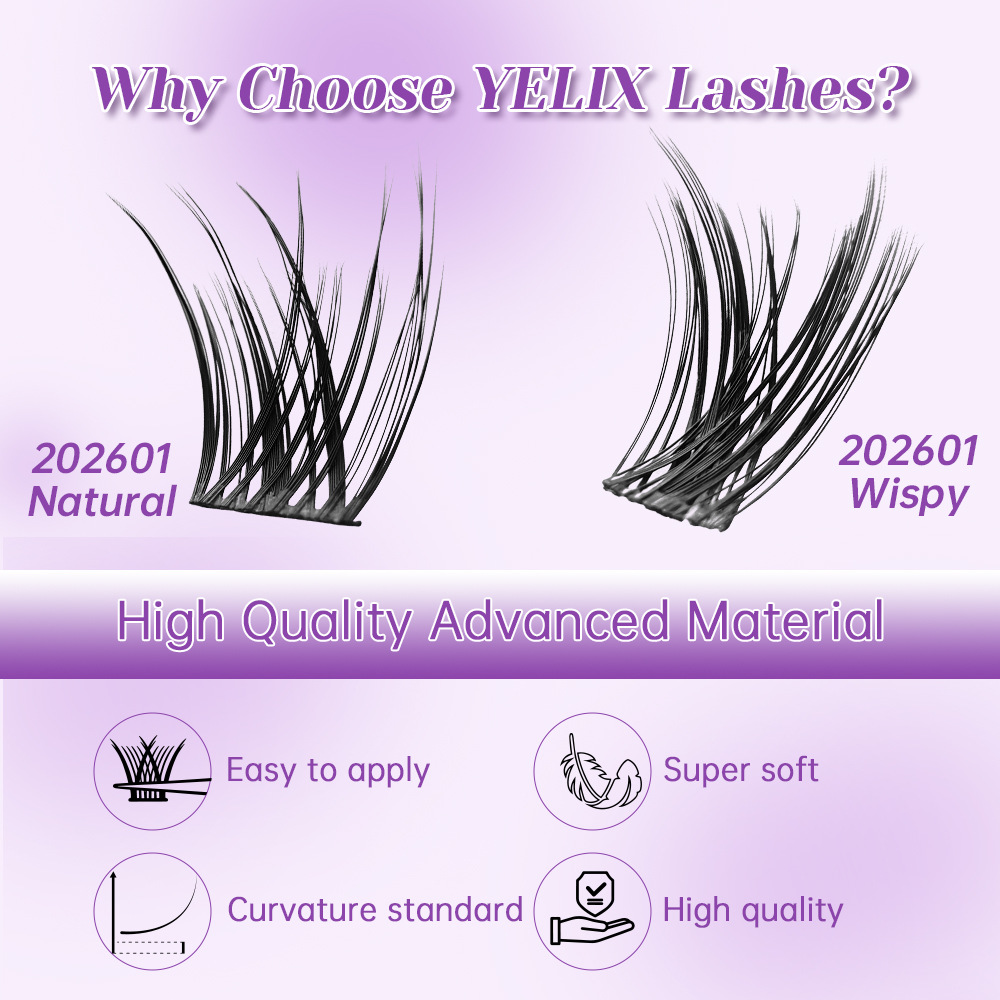 Fábrica al por mayor amazon europeas y americanas pestañas falsas ligeras y vívidas pestañas paquetes de pestañas injerto libro de pestañas transfronterizas