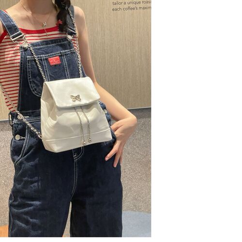 Ins Large Capacity Backpack Commute Casual Women Autumn Office Use Bag Dual Shoulder Bag High-End Style Fashion Texture
