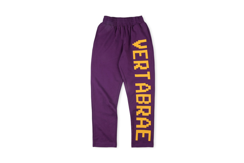 跨境外贸男女明星同款Vertabrae sweatpants镶钻立体字休闲长裤|undefined