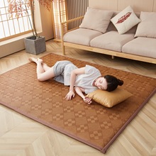 厂家直营日式藤席地垫加厚凉席客厅地毯阳台榻榻米垫子爬爬垫地垫