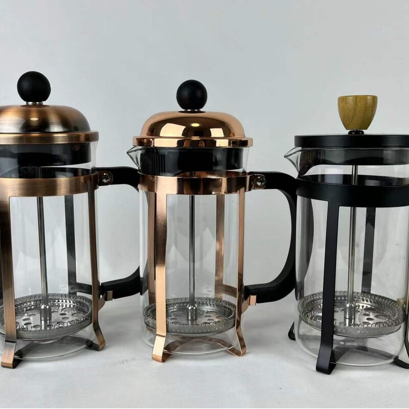 Cross-Border Coffee Pot, Household French Filter Press Pot, Glass Tea Maker, Hand-Pressed Filter Cup, Cold Brew Pot, French Press Pot Cross-Border Coffee Pot, Household French Filter Press Pot, Glass Tea Maker, Hand-Pressed Filter Cup, Cold Brew Pot, French Press Pot