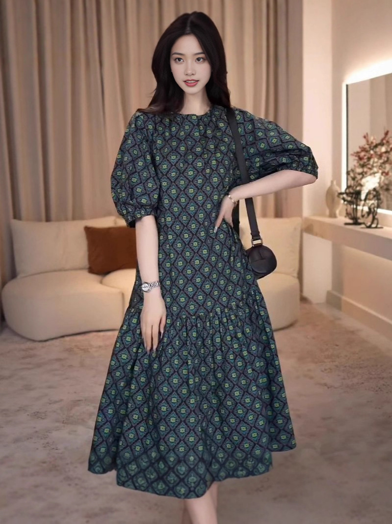 Summer retro design dress