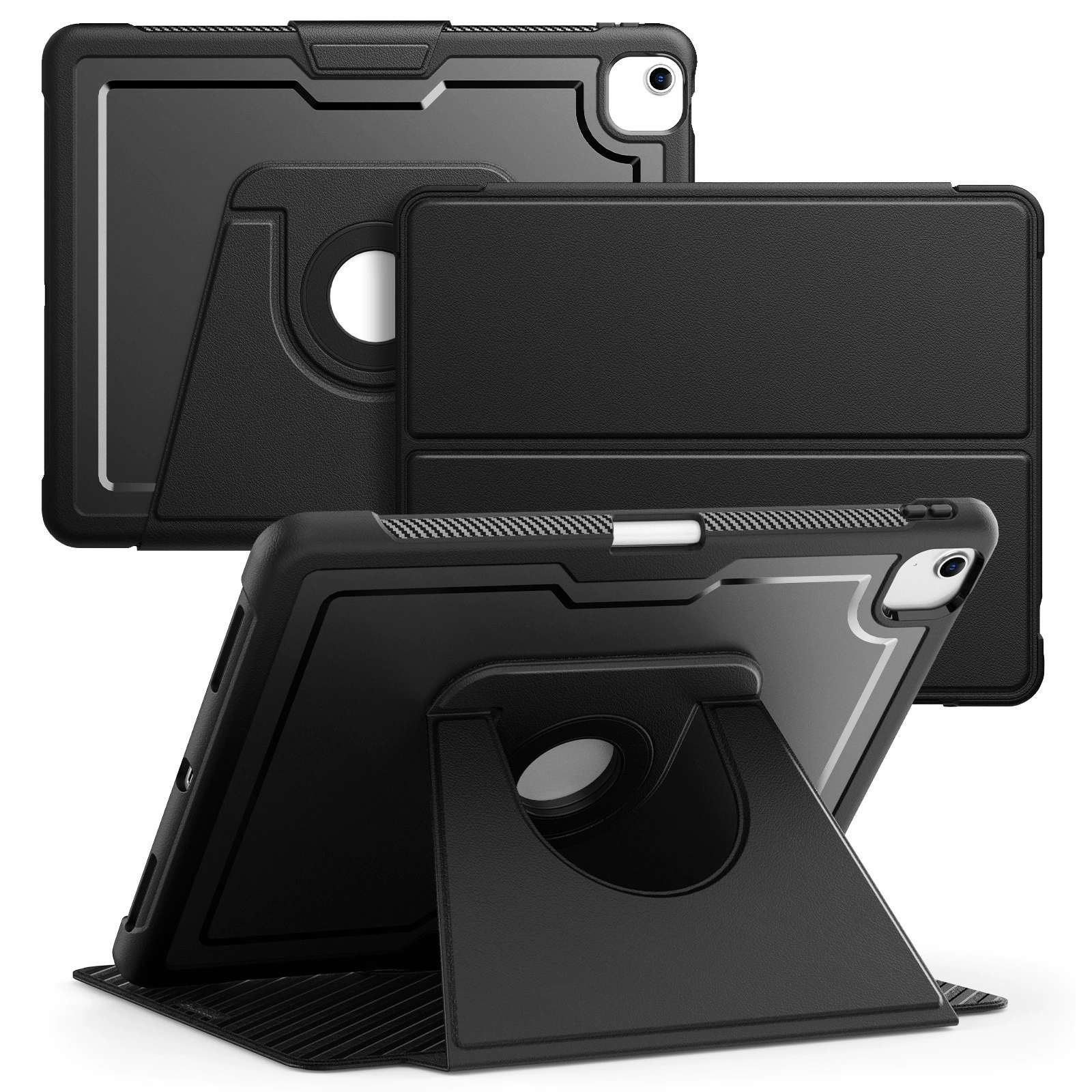 Подходит для iPad Air 13 M3 A3268 (2025)/iPad Air 13 M2 (2024) чехол с фиксатором для стилуса (встраиваемое место для пера)