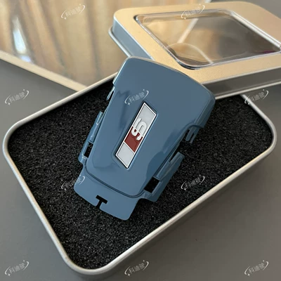 Rs S Key Piano Black — Car Keys - audi-b-model-s-piano-paint-rear-shell-blue