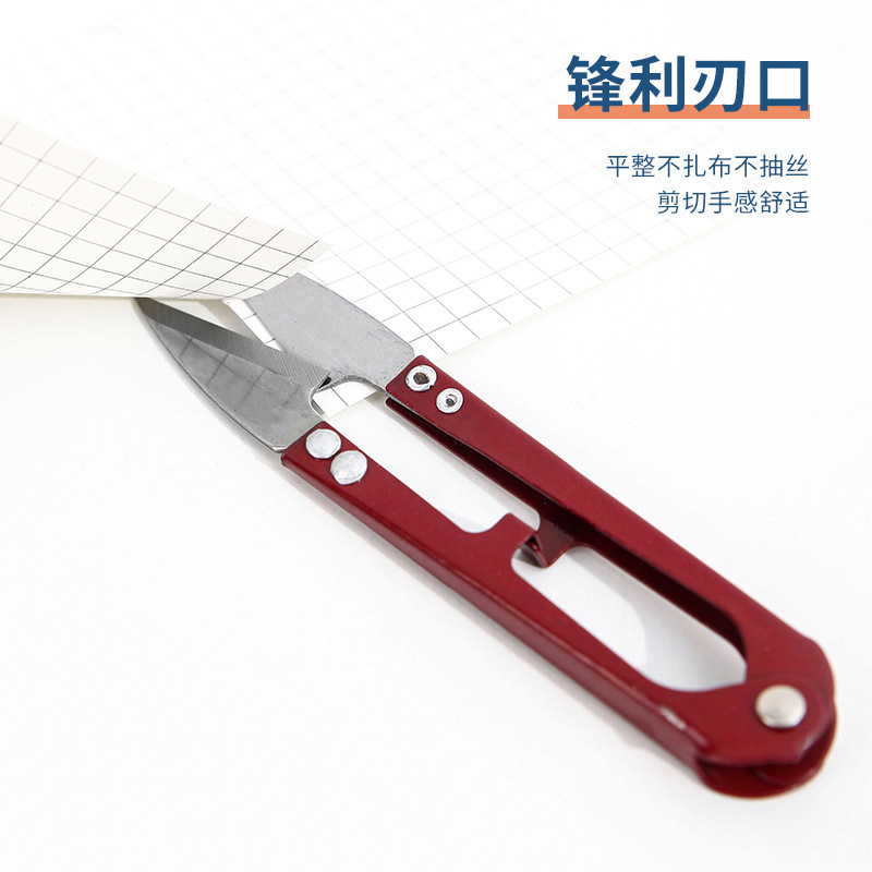 Tijeras pequeñas de resorte en U para coser/hilos, mini, Sastre, venta al por mayor