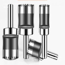 工厂直销升级款细齿开孔器打孔器木工PVC塑料纸板橡胶空心钻头圆