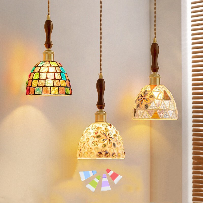 Modern Pendant Light for Bedroom Bedside, French Retro Small Pendant Light, 2026 New Mini Creative Dining Room Light Modern Pendant Light for Bedroom Bedside, French Retro Small Pendant Light, 2026 New Mini Creative Dining Room Light