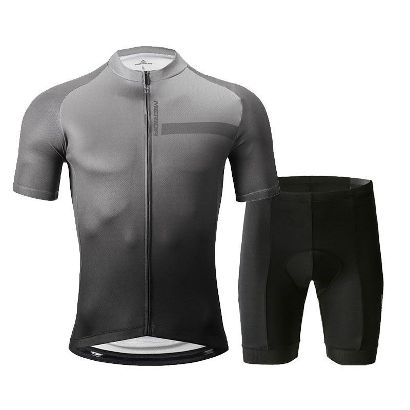 Summer Gradient Bicycle Cycling Jersey Set Road Bike Quick-drying Cycling Tops Ring Law Team Shorts