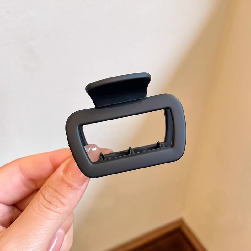 Clip de cabello acrílico de gran tamaño temperamento coreano tiburón clip de cabello de mujer detrás de la cabeza de alta sensibilidad de cabello más adornos de cabello de gelatina