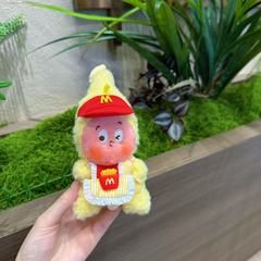 星星人毛绒汽车钥匙扣包包挂件挂饰玩偶卡通