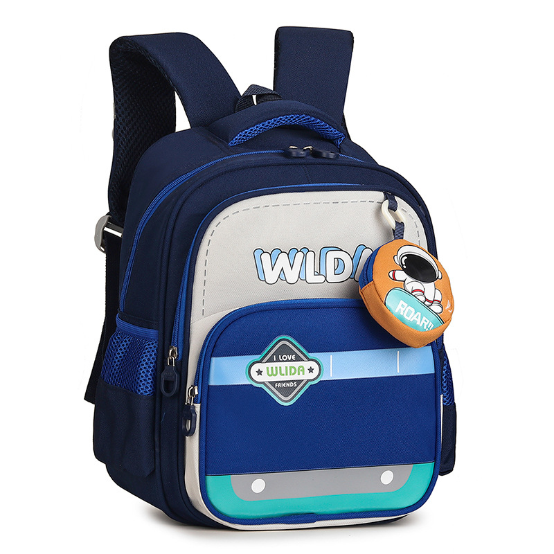 Bonito conejo niña jardín de infantes bolsa de dibujos animados astronautas estudiantes de primaria primer grado mochila transpirable para niños pequeños