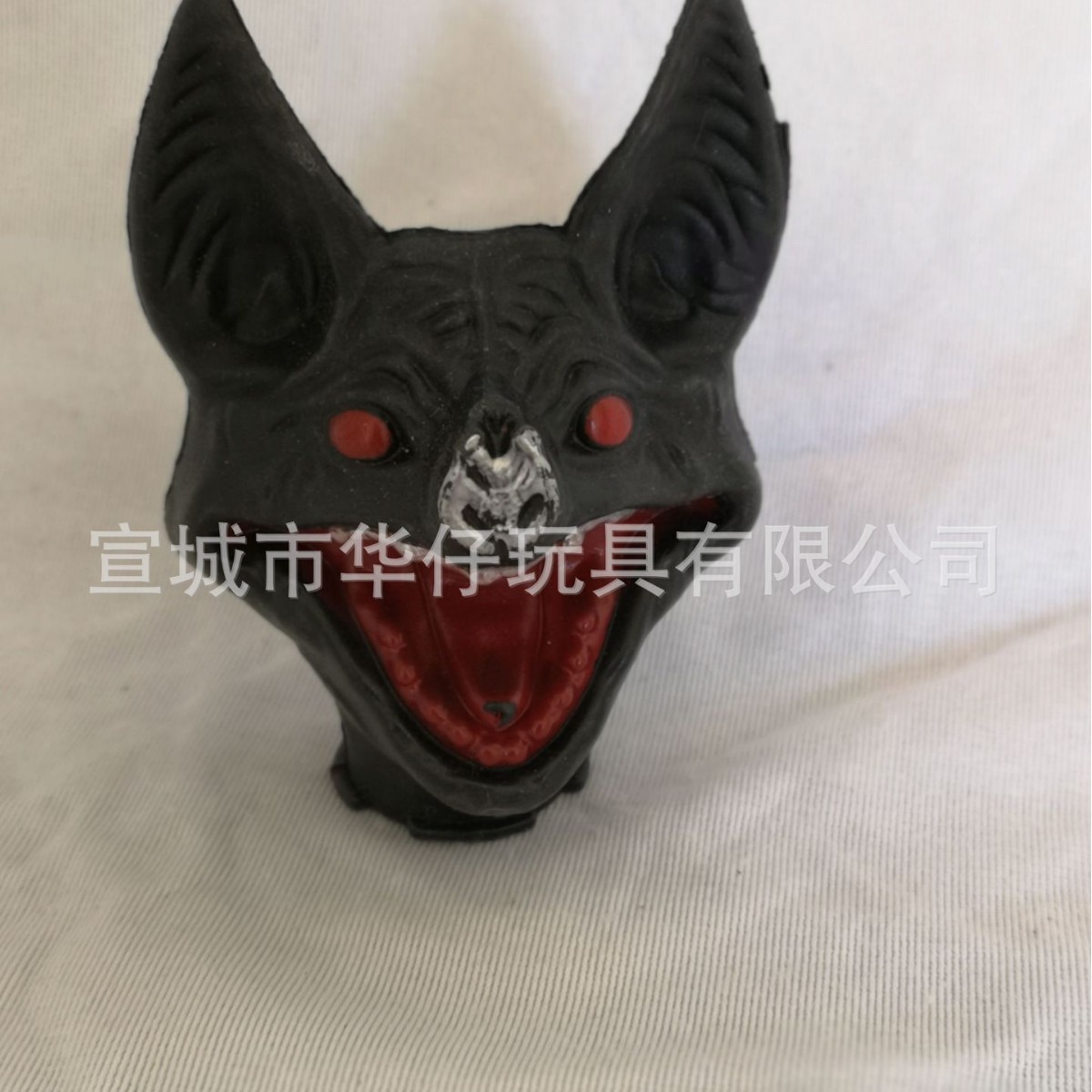 Halloween Ghost Festival Little Bat Ghost Head Injection Molding Blow Molding Crafts Accessories Materials Spray Painting Semi-finished Dolls Creative