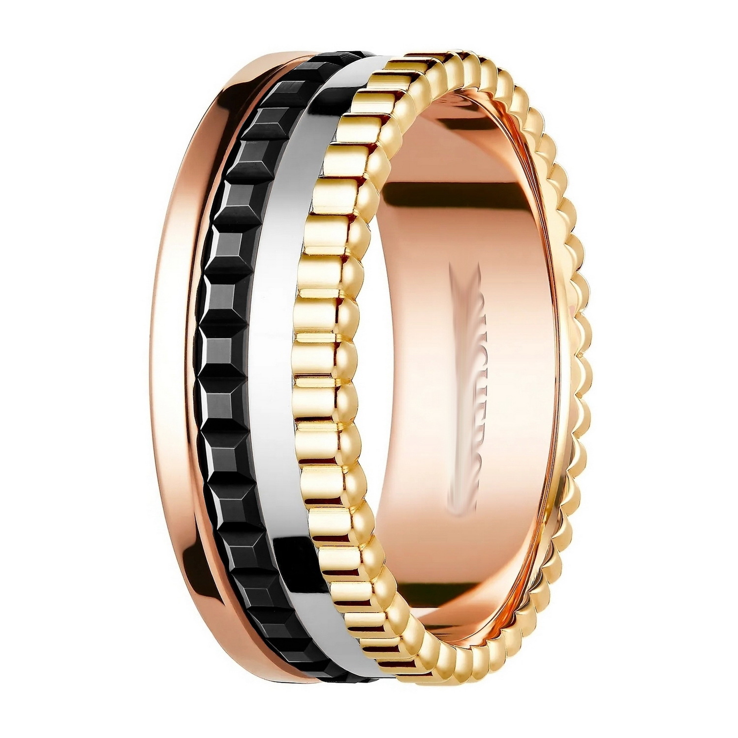 14g Weight Rings Classification Basic Modern Style Classic Style Round Titanium Steel Plating Unisex Rings
