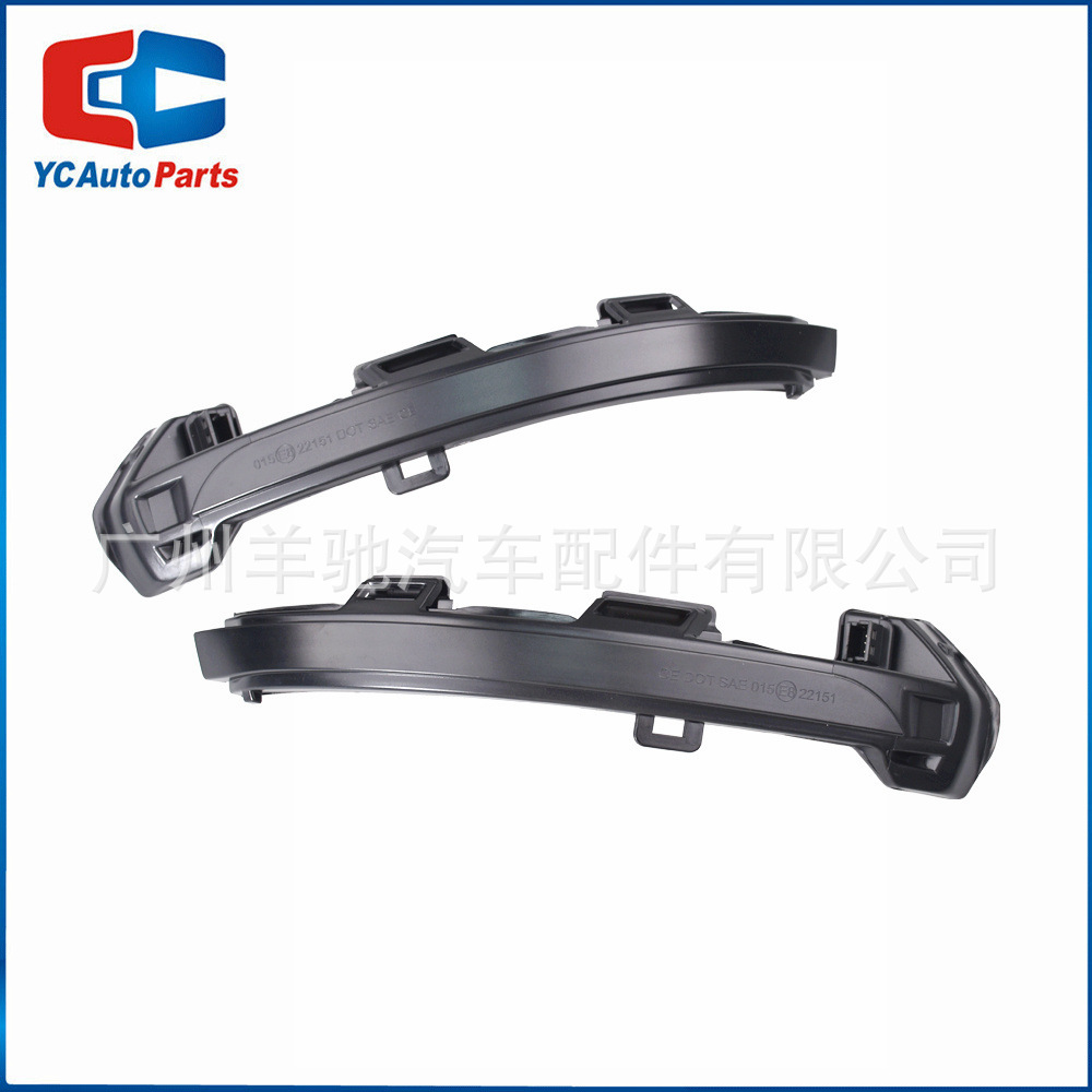 Aplicable al Volkswagen Golf 8 GTE GTD 20 - 21 espejo retrovisor LED flujo dinámico luz de dirección