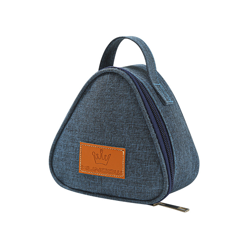 Nuevo triángulo bolsa de aislamiento mini papel de aluminio estudiante de la escuela primaria bolsa de bola de arroz lindo lonchera portátil japonés bolsa de almuerzo al aire libre