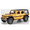 Realistic off-road jeep from foam, metal car model, minifigure, toy