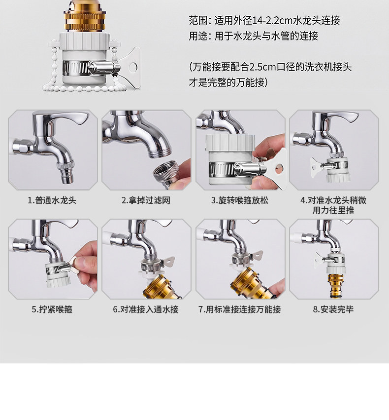 Green Forest High-Pressure Car Wash Water Gun for Home Use, Window and Yard Cleaning, Telescopic Hose, Connects to Tap Water, Powerful Pressure-Boosting Nozzle